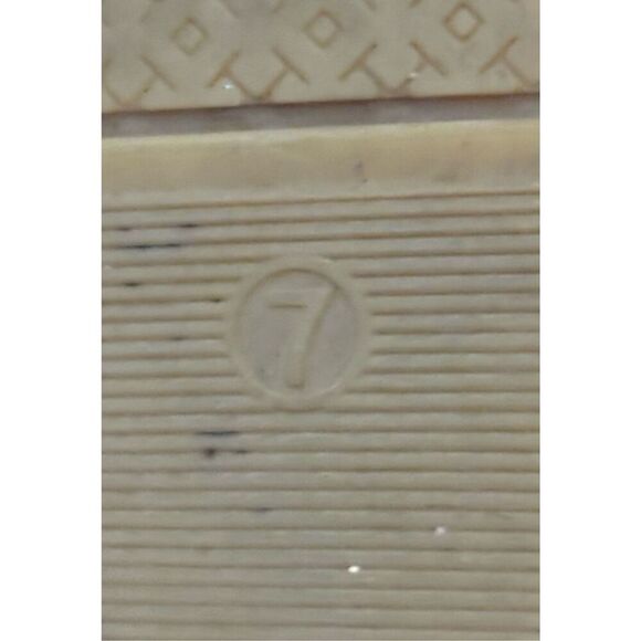 Tory Burch Awning Stripe Canvas Espadrille Sandal Size 7 - Picture 6 of 8